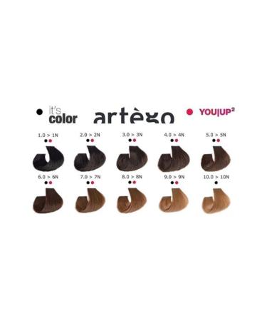 Artego It's Color Professional Hair Dye 150 ml 6.0 6n Dark Blonde - Buy Online on GoSupps.com