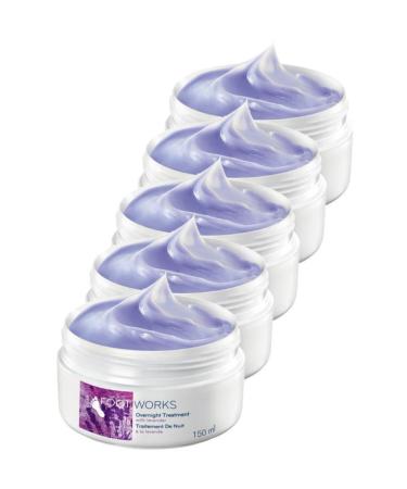 Avon Lavender Essence Night Foot Cream 150 Ml. Set of Five
