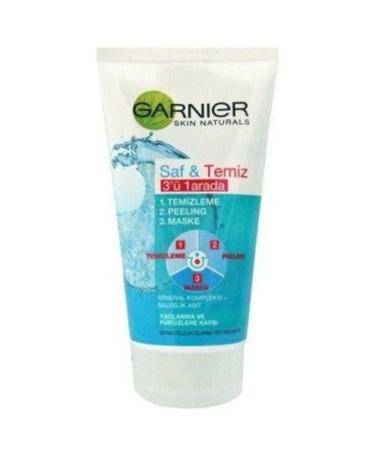 Garnier Pure & Clean 3 in 1 Cleansing Peeling Mask 150 ml