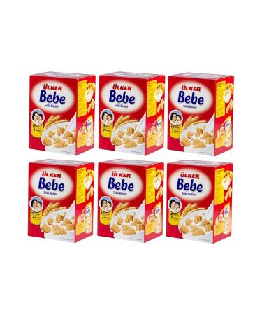 Ulker Baby Biscuits 800gr 12 Vitamin Box 6 Piece Set