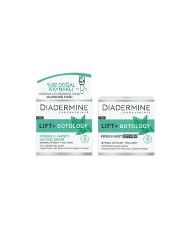 Diadermine Lift Botology Anti-Wrinkle Day Night Cream 50 mlx2