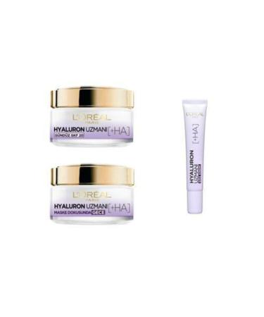 L'Oreal Paris Loreal Paris Hyaluron Expert Day + Eye + Night Cream 3-Piece Set