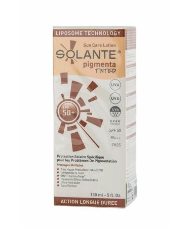 Solante Pigmenta Tinted Sunscreen Lotion Spf 50+ 150 ml