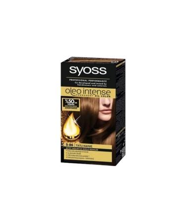 Syoss Women Sweet Coffee Hair Dye Oleo Intense Color 5-86