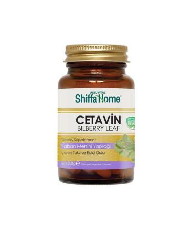Shiffa Home Cetavin Blueberry Leaf 60 Capsules (CTV)