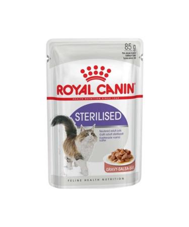 Royal Canin Sterilized Wet Cat Food for Neutered Cats 85 Gr * 12 Pieces