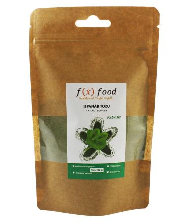Gurmepark Fx Food Spinach Powder Without Additives 100 GE