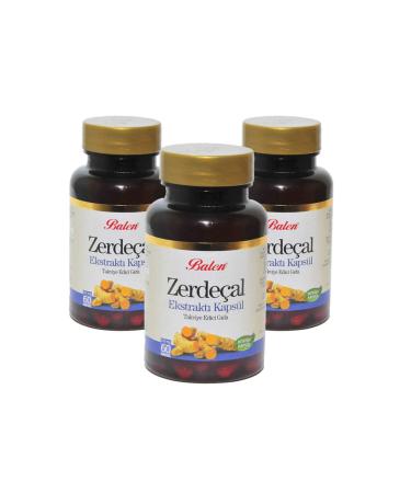 Balen Turmeric Extract 60 Capsules - 325 mg - 3 Pieces