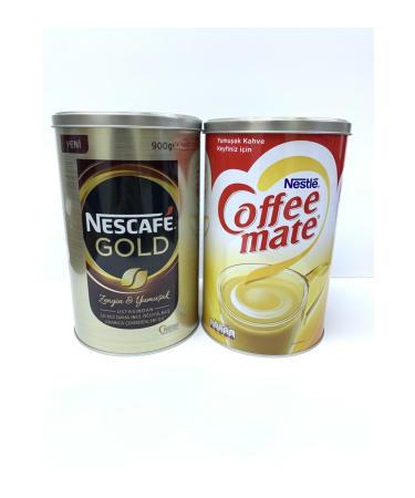 Nestle Nescafe Gold 900 gr and Coffee Mate 2000 gr