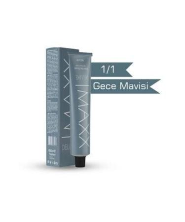 MAXX DELUXE 1/1 Midnight Blue Cream Hair Dye 60 ml