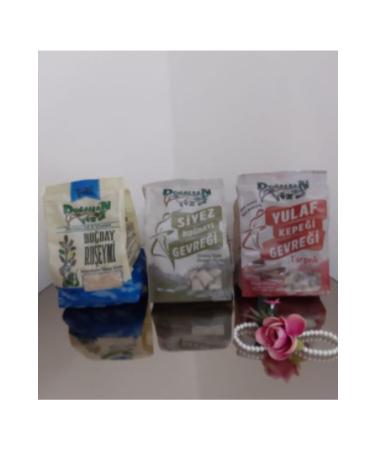Do alsan Wheat Germ 300 gr + Einkorn Wheat Flakes + Cinnamon Oat Bran Flakes 150 gr Nehir.....