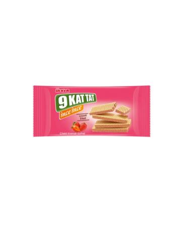Ulker 9 LAYER TASTE THIN THIN STRAWBERRY 114 GR