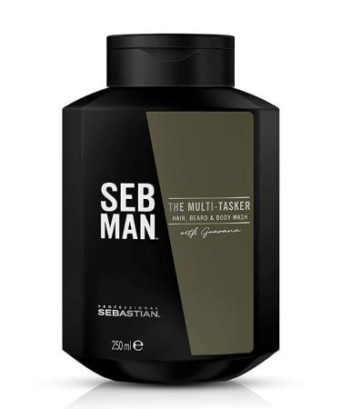 Sebastian Seb Men's Hair Beard and Body Shampoo 250 Ml