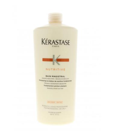 Kerastase Nourishing & Moisturizing Nutritive Nutritive Bain Satin Shampoo 1000ml..Super4