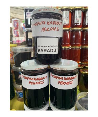 Local Black Mulberry Molasses Boiled in Wood 850 grams (MADE FROM SOUR AND SWEET BLACK MULBERRY) - Buy Online on GoSupps.com