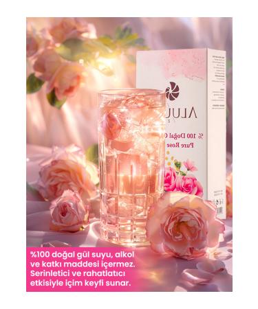 ALUULA Zawira Natural Rose Water 200 ml - Buy Online on GoSupps.com