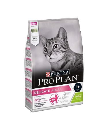 Pro Plan Delicate Lamb Meat Sensitive Digestion Adult Cat Food 3 Kg - Buy Online on GoSupps.com