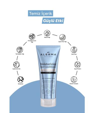 Alerma Moisturizing Sulfate-Free Conditioner for Dry and Lifeless Hair 200 ml - Buy Online on GoSupps.com