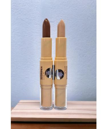 wonderway Foundation - Intensive Concealer Foundation & Contour Set - Light Skin - Buy Online on GoSupps.com