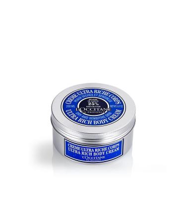 L'Occitane Shea Butter Ultra Rich Body Cream - Shea Intensive Moisturizing Body Cream - 200 ml