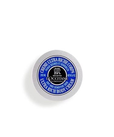 L'Occitane Shea Butter Ultra Rich Body Cream - Shea Intensive Moisturizing Body Cream - 200 ml - Buy Online on GoSupps.com