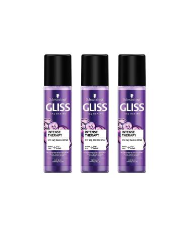 Gliss Intense Therapy Restructuring Leave-In Liquid Conditioner 200 ml 3-pack