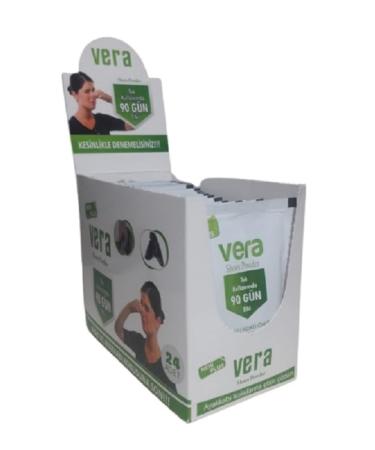 Vera FOOT ODOUR PREVENTING POWDER 10GR 24-PIECE CARDBOARD STAND