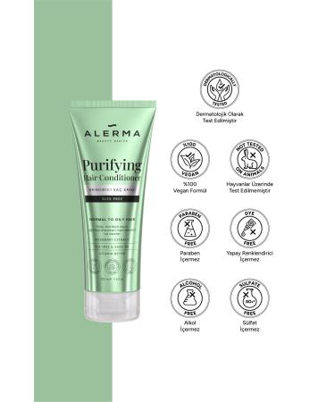 Alerma Purifying Sulfate-Free Conditioner for Fine and Oily Hair 200 ml - Buy Online on GoSupps.com