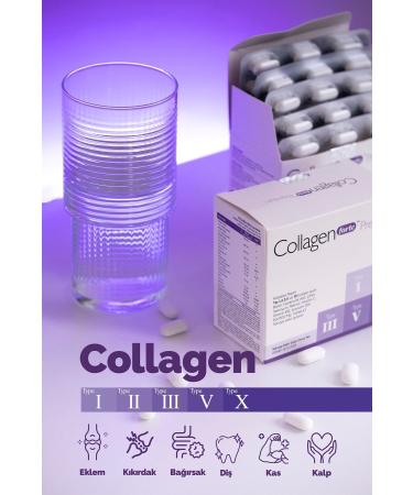 Collagen Forte Platinum 5 Type Premium Collagen 90 Tablets X 1500mg Biotin & Multivitamin