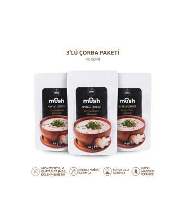 Mush 3-Piece Porcini Mushroom Soup Pack