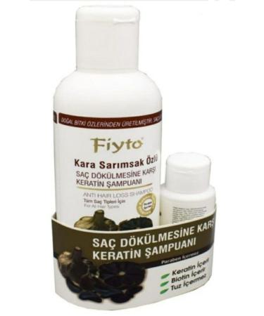Fiyto Black Garlic Keratin Shampoo 500ml Hair Solution 75ml