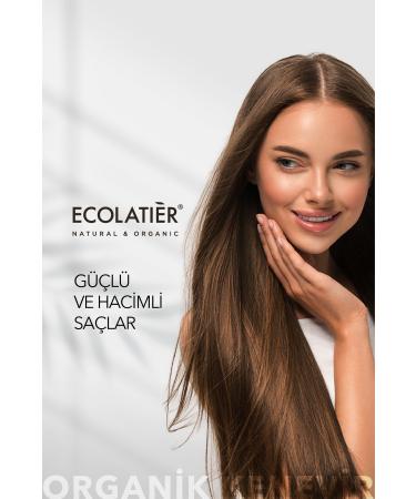 ECOLATIER Hair Shampoo and Conditioner Duo Set Volumizing Fast Growth Organic Hemp 500 ml - Buy Online on GoSupps.com