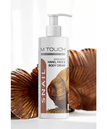 mtouch M Touch Snail Hand Face & Body Cream 250 Gr - Buy Online on GoSupps.com