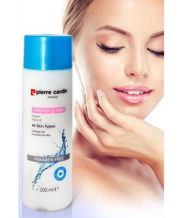 Pierre Cardin Face Cleansing Milk 200 ml - Moisturizing Face Cleansing Milk - Buy Online on GoSupps.com