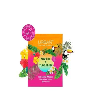 Urban Care Monoi Oil & Ylang Ylang Pre-Shower Hair Care Mask 50 ml - Buy Online on GoSupps.com