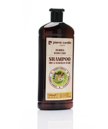 Pierre Cardin Herbal Shampoo For Dry & Damaged Hair 750 ml Herbal Shampoo (For Dry & Damaged Hair) - Buy Online on GoSupps.com