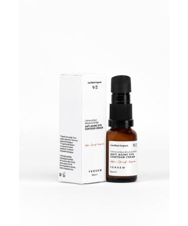 VERSEW Organic Anti Aging Eye Contour Care Cream 15 ml - Buy Online on GoSupps.com