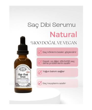 Rosece Hair Root Serum | Hair Care Oil Itching Anti-Loss Nourishing Argan rosemary pine caffeine 50 ml