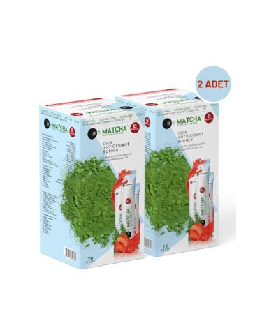 Bilge la Matcha Premium Japanese Premium Japanese Strawberry Flavored Tea 2 Boxes