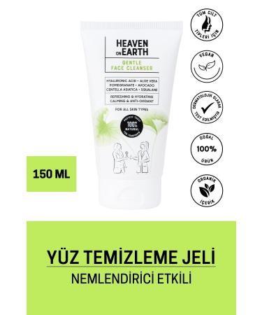 Heaven on Earth Anti-Blackhead Refreshing Facial Cleansing Gel for All Skin Types 150 ml