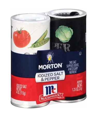 McCormick Morton Salt and Pepper 113gr + 35gr