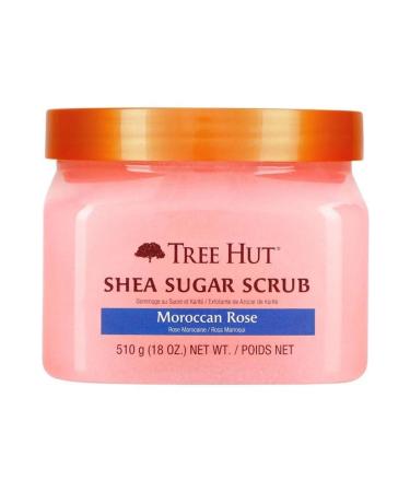 TreeHut Tree Hut Moraccan Rose Shea Sugar Scrub Body Peeling 510gr