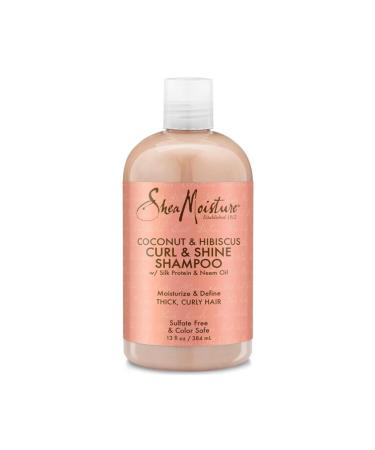 Shea Moisture Coconut & Hibiscus Curly Hair Shampoo 384ml