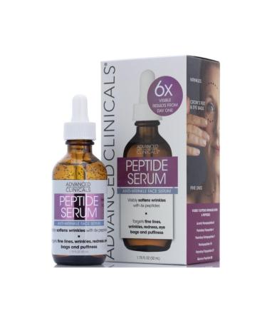 ADVANCED CLINICALS Peptide Anti-wrinkle Face Serum 52ml