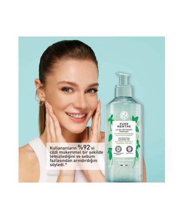 Yves Rocher Pure Menthe Pore Tightening and Deep Purifying Face Wash Gel - Carest Cosmetic - Buy Online on GoSupps.com