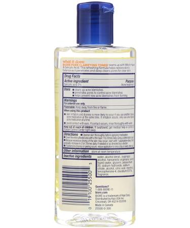 Biore Witch Hazel Anti-Acne Oil-Free Pore Refining Toner 236ml - Buy Online on GoSupps.com