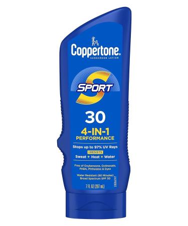 Coppertone Sport SPF30 4in1 Sunscreen Lotion 207ML
