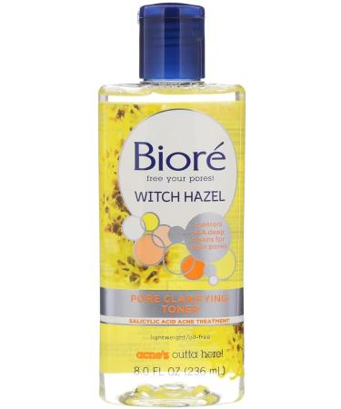 Biore Witch Hazel Anti-Acne Oil-Free Pore Refining Toner 236ml