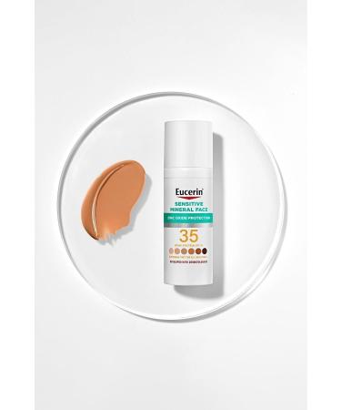 Eucerin Sensitive Tinted SPF35 Mineral Face Lotion 50ML - Buy Online on GoSupps.com