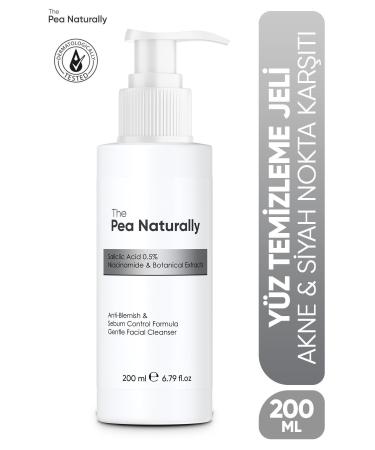 The Pea Naturally Anti-Acne & Blackhead Facial Cleansing Gel 200 Ml